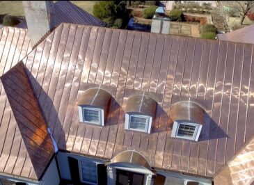 Copper Roof Plate
