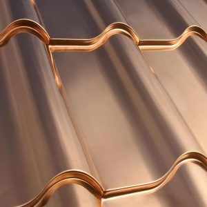 copper roof-plate